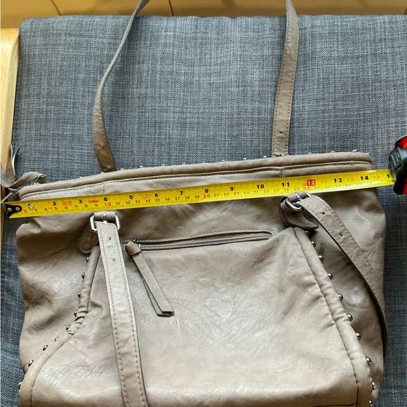 BUENO shoulder bag purse, Brown - Picture 6 of 9